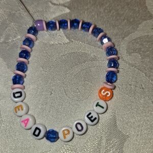 Dead Poets Homemade Bracelet 7"